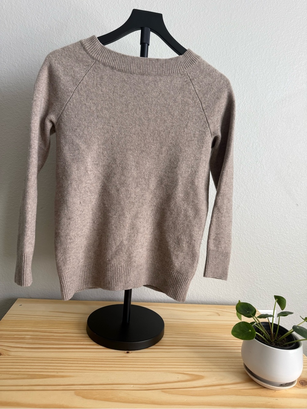 Equipment Femme Taupe Crewneck Sweater